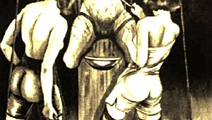 whoa, these vintage erotic drawings got me all hot and bothered 😏