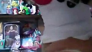 ariel scarlet transforms into seductive sailormoon cosplay succubus