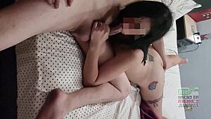 cuckold mexicano watches curvy amateur wife take monster cock creampie from swinger!