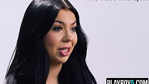 australian teen holly day fingers pussy to orgasm after casting interview