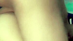 my petite mexicanita moans loud bending over for novio's deep doggystyle in bedroom