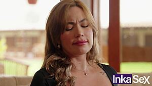 Madrastra Anai Consuela To Her Stepdaughter But Gives Stepson First Anal