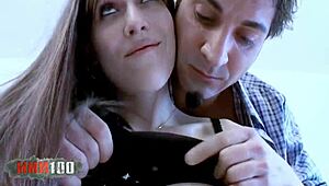 Young French Brunette Chrystal Fucks Jorge Rough Quickie Passion