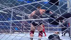 Female Wrestlers Battle Fiercely In Survivor Series 2022 Wargames