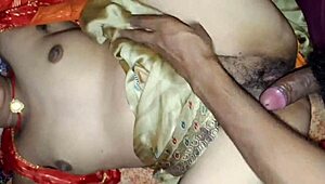 hey check out this desi maid going wild with first-time ranch wife fucking masti