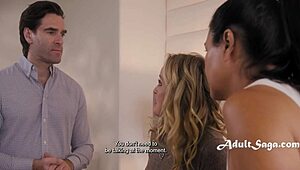Wife Reunites with Ex-Lesbian Girlfriend on Perverted Husband's Ultimatum! Dana Vespoli Charlie Forde Ffm Taboo