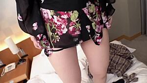 Kona's massive tits overflow in kimono cosplay leading to raw creampie and titjob frenzy