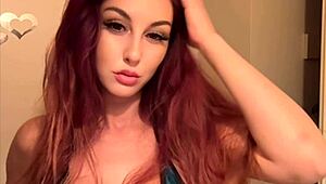 ohh italian milf artemisia love's huge tits spill from micro bikini while she smokes 😍🚬