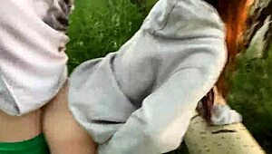 Fucking Best Friend's Hot Girlfriend Hard In Forest!