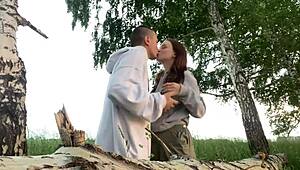 Fucking Best Friend's Hot Girlfriend Hard In Forest!