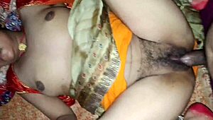 hey check out this desi maid going wild with first-time ranch wife fucking masti