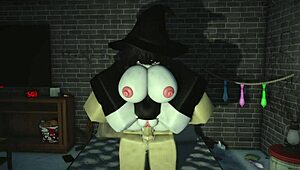 roblox bitch spreads for monster cock in dirty pixel fuck