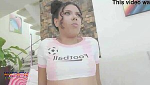 damn, this sweet teen slave's tight ass takes hardcore dap pounding