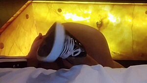 Wanna peek at hidden cam catching 18yo Mexican teen swallow cum in miniskirt?