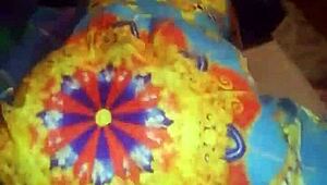 Busty African ebony mother-in-law spreads shaved wet pussy for monster big black cock blackmail fucking with squirting big natural tits and narrow ass