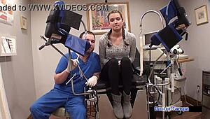 dr tampa locks naomi alice in handcuffs spreading big tits ass backstage
