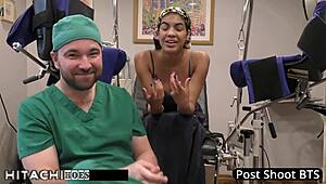 doctor hits freshman maya fierce with mandatory hitachi till she orgasms hard in tampa
