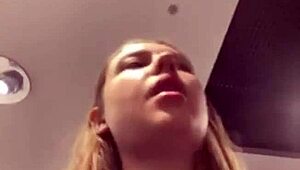 Fucking Her Shaved Pussy in Public Feels So Intense and Raw