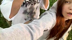 Fucking Best Friend's Hot Girlfriend Hard In Forest!