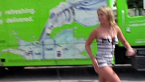 Jaelyn Fox Fingers Ass and Gets Doggystyle Fucked in Fishnets!