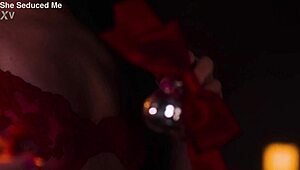 i watched my husband's dominatrix lick her wet pussy in lingerie