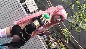 cosplay cutie slips into ymly-1072 costume teasing every naughty detail