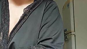 Fat Brazilian BBW Latina Cooks Up Big Natural Tits Beach Tease!