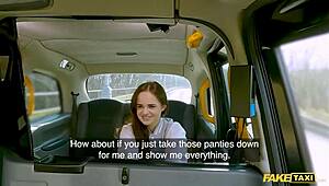 Former Student Fills Cab with Moans Under My Cock