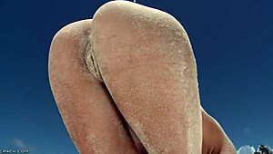 nikki thorne teases close-up in skimpy bikini just for you