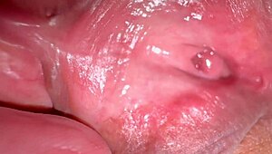 Amateur Japanese Wife's Shaved Pink Pussy Close-Up 336 Days Post-Virginity