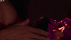 i watched my husband's dominatrix lick her wet pussy in lingerie