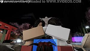 Two Pretty Girls Test My Dick in Roblox Condo Game