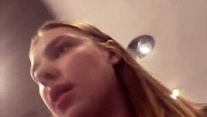 Fucking Her Shaved Pussy in Public Feels So Intense and Raw