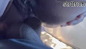fucking her fat ass in hot tub then pounding bbw pussy doggystyle is pure domination wild