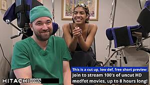 doctor hits freshman maya fierce with mandatory hitachi till she orgasms hard in tampa