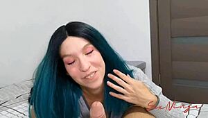 step sis begs bro to creampie her pregnant pussy instead of job hunting