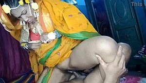 newlywed desi wife's hidden doggystyle pounding with husband's special blowjob