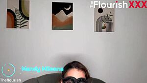 Masked Milf Mandy Mileena's H-Town BBC Threesome with Interracial Facial Big Ass Rimjob Ass Licking