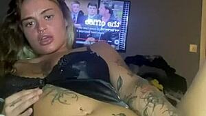 Slutty Scottish Goth with Huge Tits Fingers Big Ass After College Anal Craving!