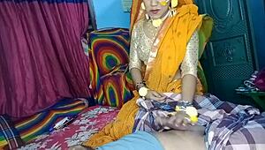 newlywed desi wife's hidden doggystyle pounding with husband's special blowjob