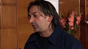 Delivery Boy Makes Horny Boss Cum On Tits And Face