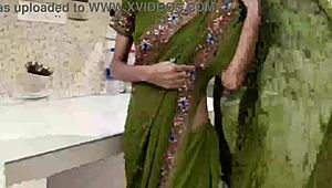 whoa indian stepmom deepthroats stepson doggystyle in kitchen dirty desi audio 🔥🍽️