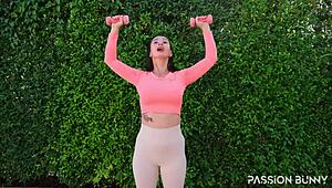 passionbunny shoulders workout day 4 💪🔥