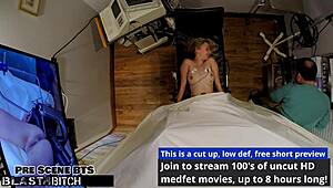 Doctor Tampa Explodes Cum Blast in Ava Sirens' Virgin Pussy!