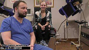 Doctor Tampa Explodes Cum Blast in Ava Sirens' Virgin Pussy!