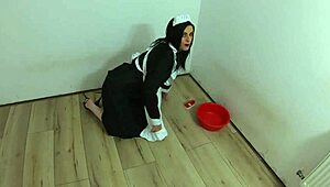 nympho maid sucks cock deep and fucks hard ep 260 preview you ready for her swallow?