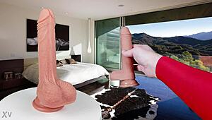 Heart-Racing Pleasure from Fukena's Realistic Quarterback Dildo