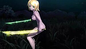 Kagamine Rin Meiko Haku Nude Mod Boobs Ass Goddess Reveal!