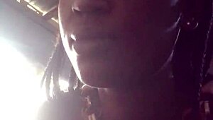 Come eat pussy with this black african lady now