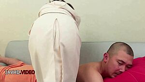 Masterful JAV Seductress Delivers God-Rocking Blowjob Handjob!